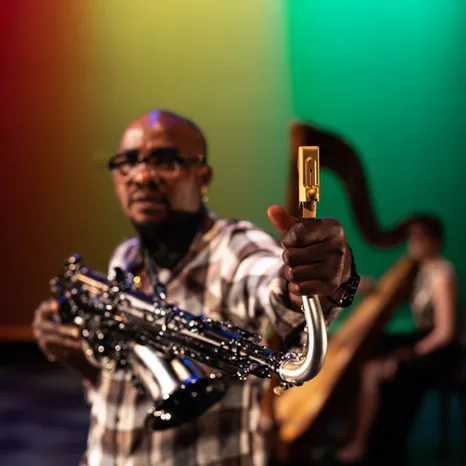 Stage lighting setup