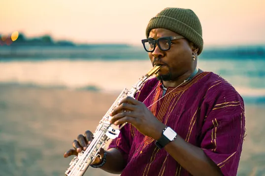 Audience interaction at concert